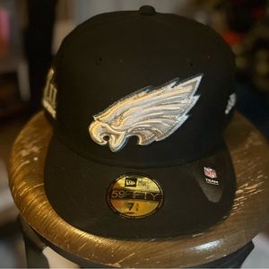 NEW Philadelphia eagles Super Bowl fitted hat 7 5/8